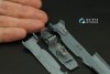 Quinta Studio QD72179 Bf 110C/D/E 3D-Printed & coloured Interior on decal paper (Eduard) 1/72